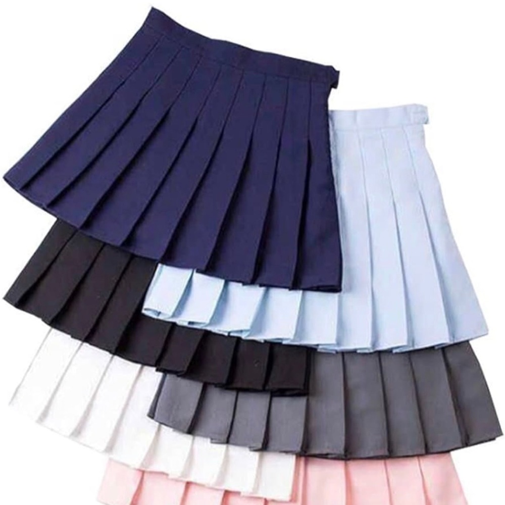Purple and White Tennis Skirt